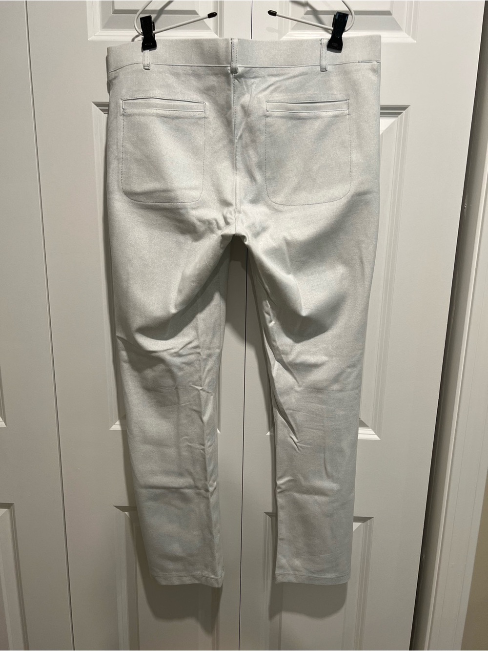 Betabrand XL Petite Light Blue stretched Jean style pants